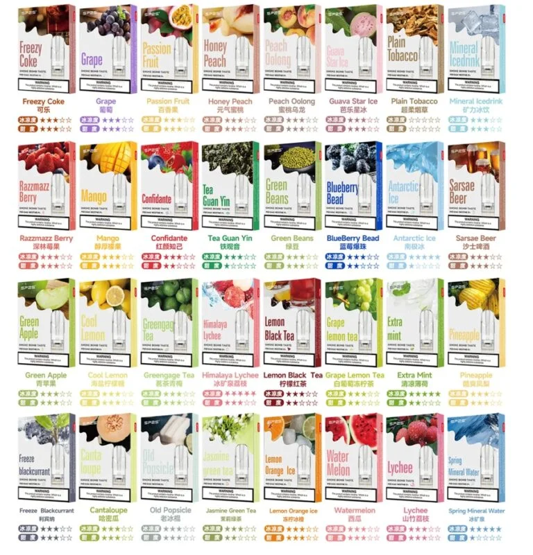 『拋棄式煙彈』<br>SP2S 一代 煙彈(一盒3入) <br>通用 悅克/RELX一代 主機